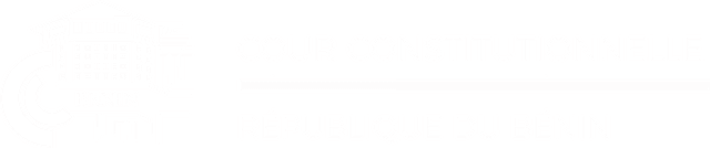 Logo fond blanc cour constitutionnelle Bénin