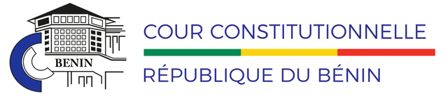 Logo fond blanc cour constitutionnelle Bénin